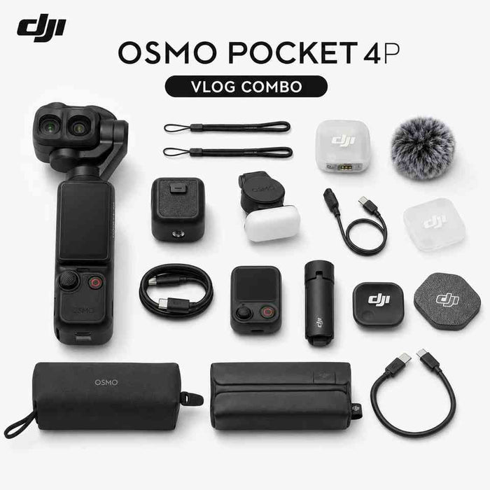 DJI Osmo Pocket 4P Pro Vlog Creator Combo