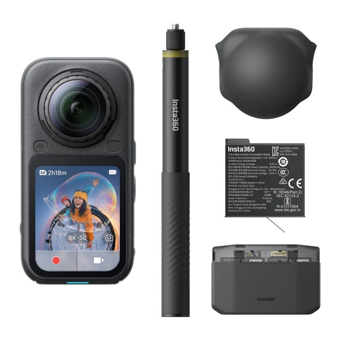 Insta360 X6 Essentials Bundle - Midnight Black