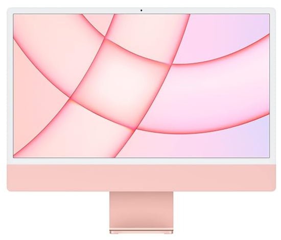 Apple iMac 24-inch 2021-M1,512GB,8GB RAM,English KB, Pink MGPN3