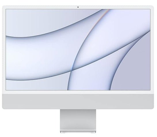 Apple iMac 24-inch 2021-M1,8 Core CPU & 8 Core GPU,256GB,8GB RAM,English KB, Silver MGPC3
