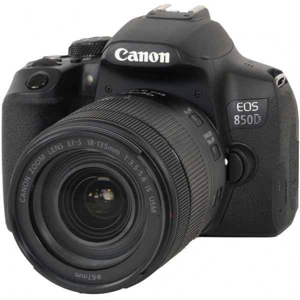 Canon EOS 850D DSLR Camera with 18-135 Lens