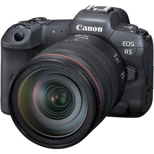 Canon EOS R5 Mirrorless Camera with 24-105mm f/4L IS USM Lens