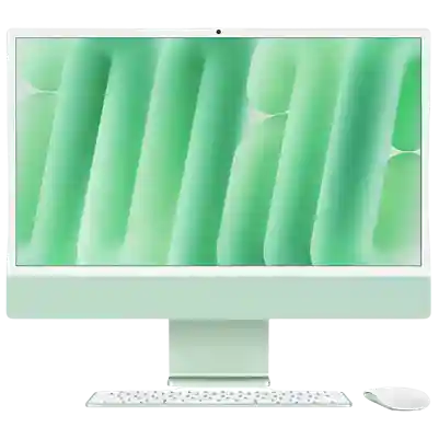 Apple 2024 iMac 24-inch M4 Chip with 10-C CPU 10-C GPU - Green, 256GB, 16GB