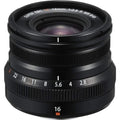 Fujifilm XF 16mm F2.8 R WR Lens (Black)