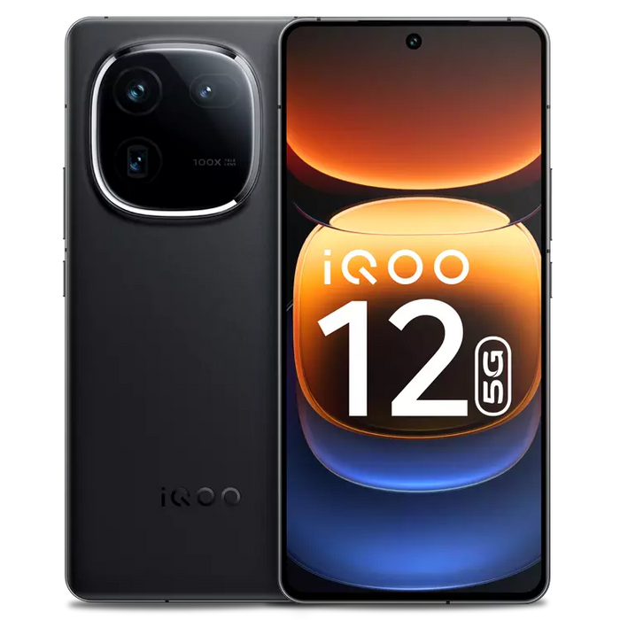 iQOO 12 5G | 12GB RAM 256GB Black – Snapdragon 8 Gen 3