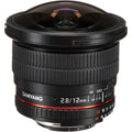 Samyang 12mm f/2.8 ED AS NCS Fisheye Lens for Nikon F Mount with AE Chip