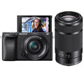 Sony a6400 Mirrorless Camera with 16-50mm and 55-210mm Lenses Kit